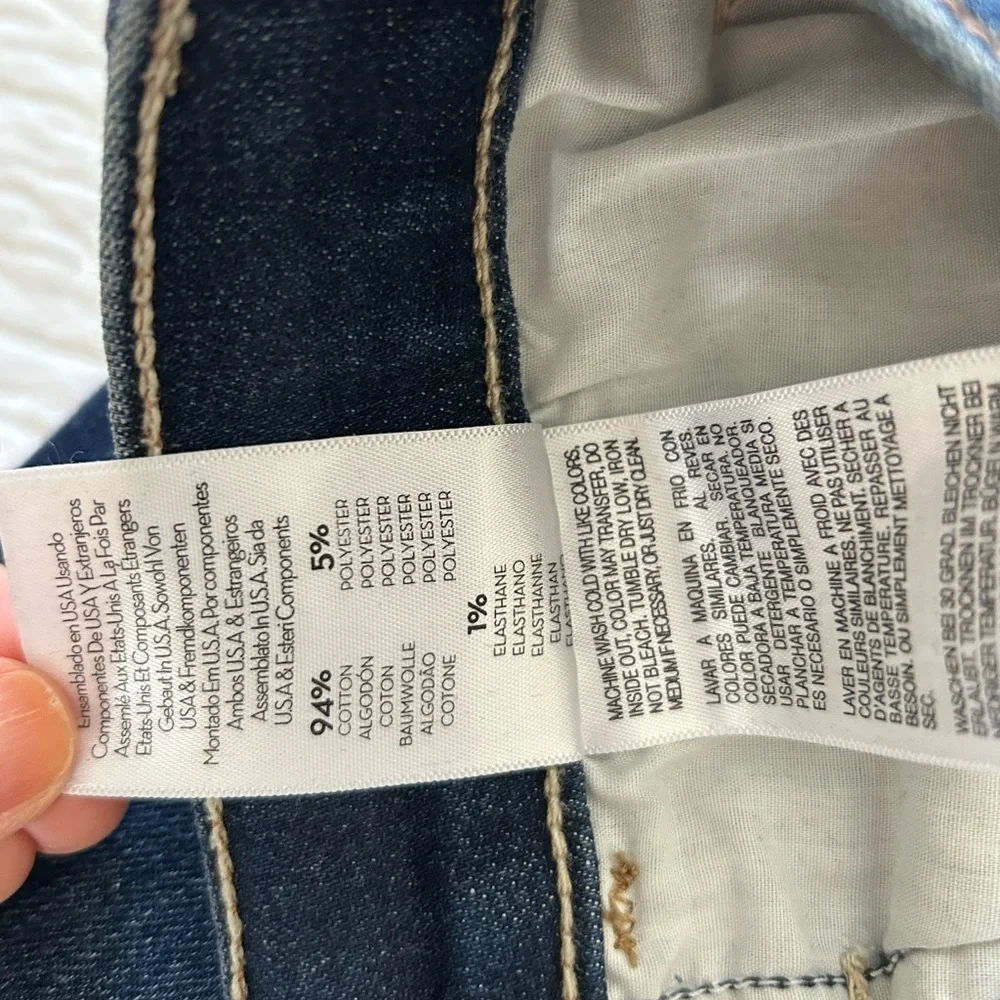 MOTHER-THE HUSTLER ANKLE FRAY  Straight,cropped  Jeans - Picture 7 of 7